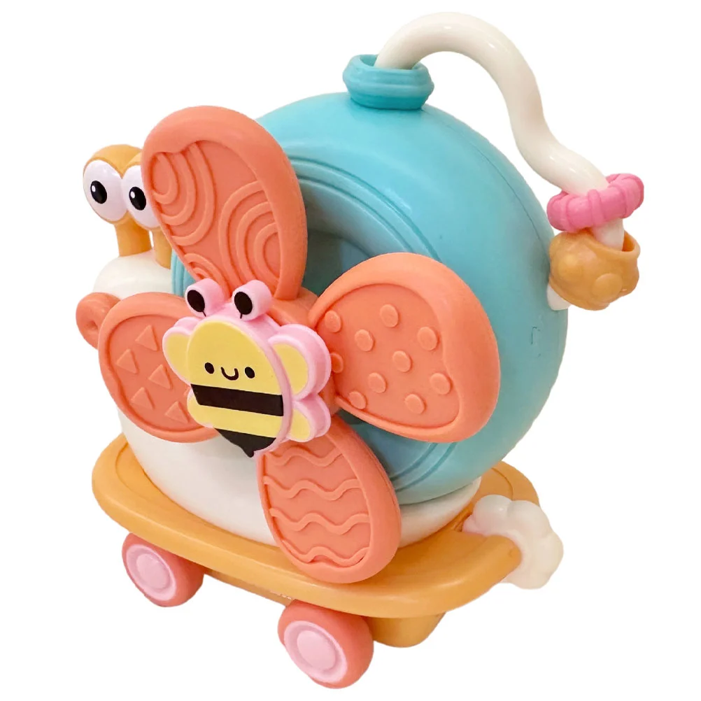 Baby Windmill Toy For Highchair Fine Motor Skills Rotary Suction Infant Take Bath