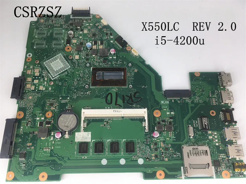 

For ASUS X550LC motherboard X550LA REV 2.0 Mainboard Processor i5-4200u Test all functions