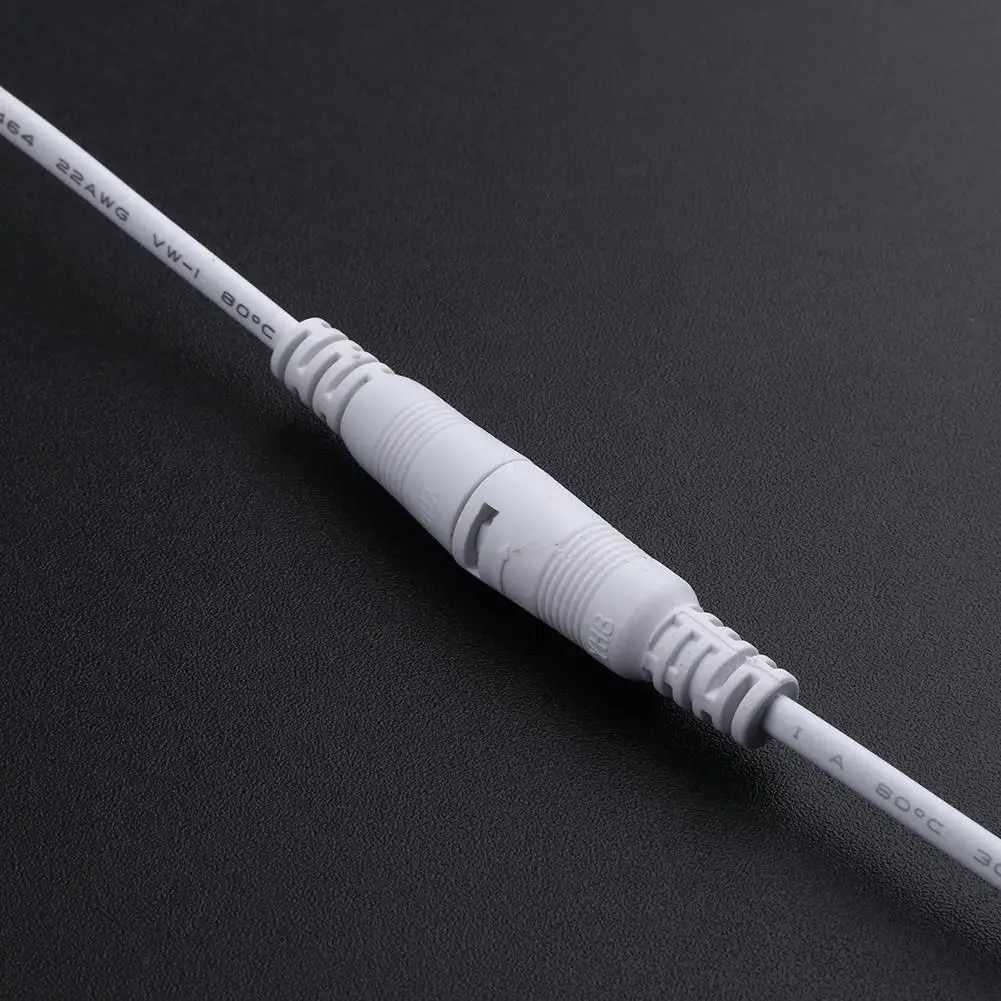 

20pcs 5.5x2.1 DC Male/Female Plug Cable Connector for LED Strip Light (C)