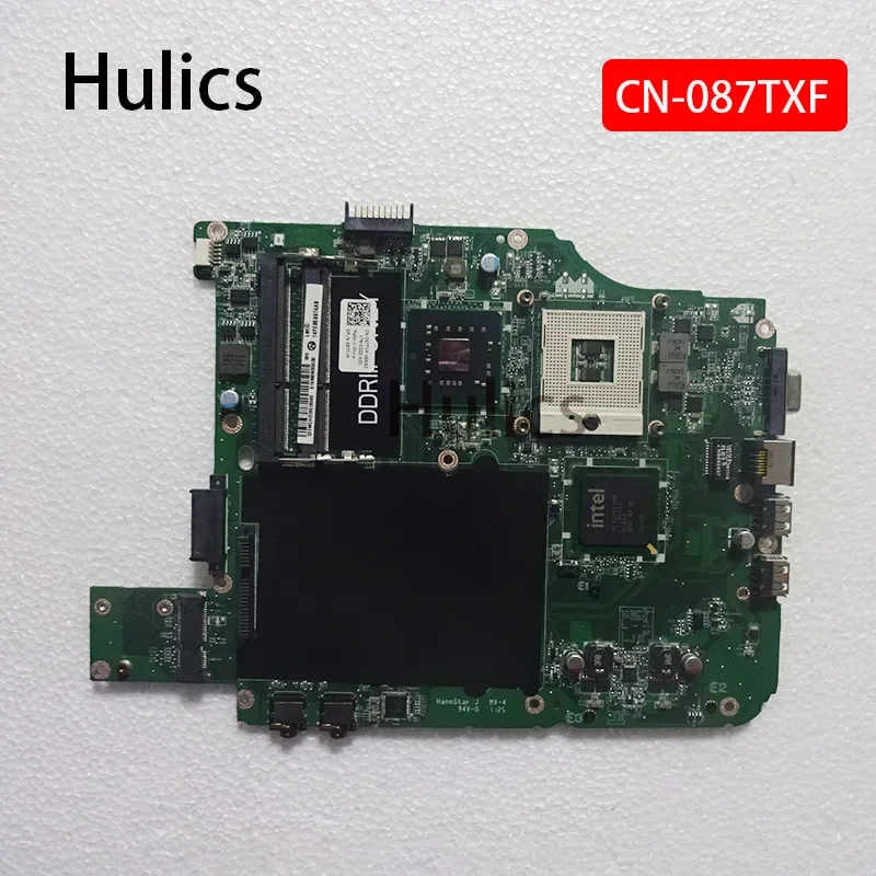 Hulics Used For Dell Vostro Laptop Motherboard 1014 V1014 CN-087TXF 087TXF DAVM8NMB6D0