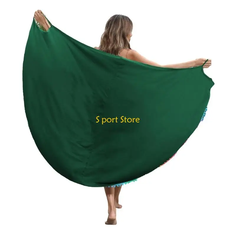 U2JB elegante vestido playa pieza suave transpirable para mujeres dama