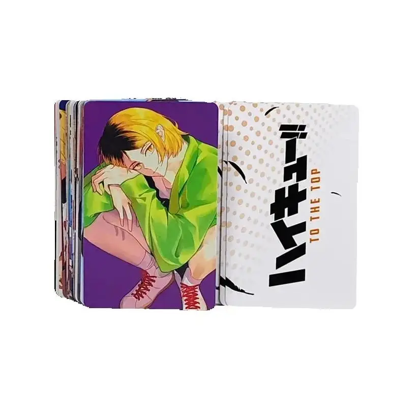96 Pc/set Haikyuu!! Koganei Kenma Manga Laser Lomo Card Album Comic Characters Photo Card Fans Collection Cards