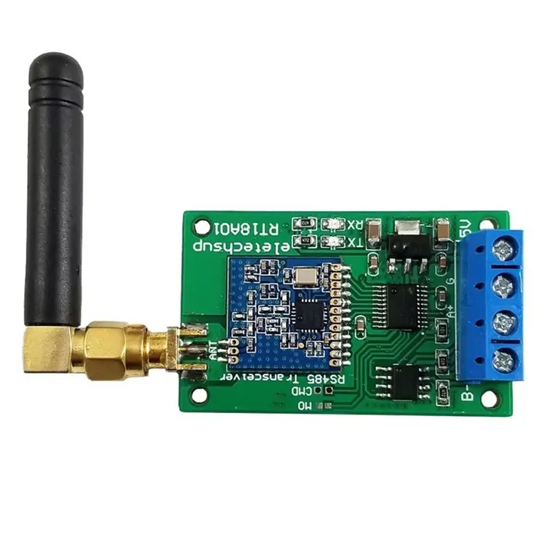 ABZW RT18A01 433M FSK Uhf Module For PTZ 485 Master-Slave Control 433M FSK Uhf Module For PTZ Camera PLC Modbus RTU