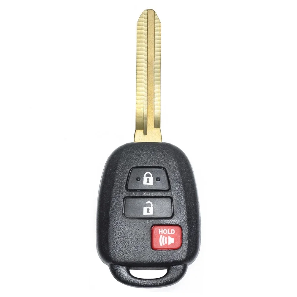 KEYECU sostituzione chiave a distanza Fob 3 pulsanti con Chip G MOZB52TH per Toyota Scion TC iQ Yaris 2014 2015 2016 314MHz