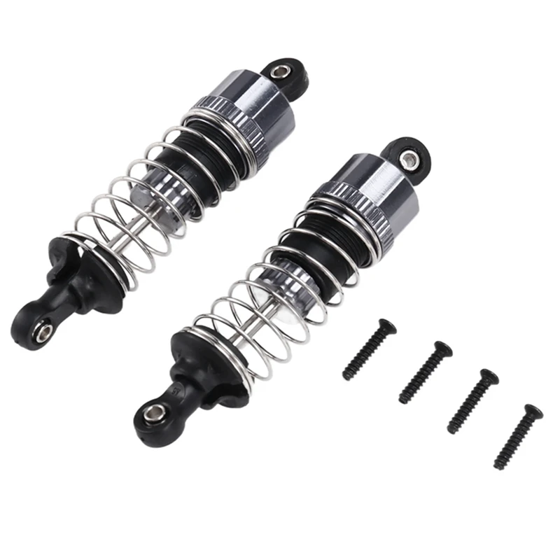 Damper peredam kejut logam minyak, suku cadang Upgrade mobil RC HBX 16889 16889A 16890 16890A SG1601 SG1602 1/16 2 buah