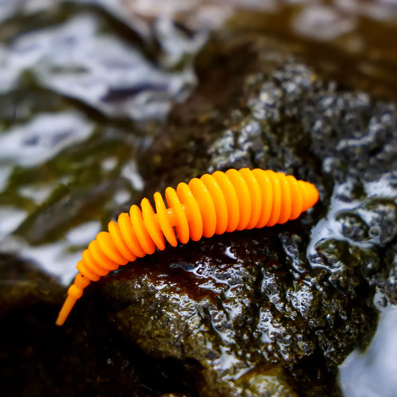 Sougayilang New 20pcs Fishing Tiny Worm Bait Lure Tanta 40mm 60mm 0.4g 2g Leurre Peche Squid Fishing Tackle Bass Pike image 2