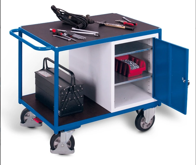 Factory Direct Sales Customized Workshop Mobile Multi-function Tool Trolley