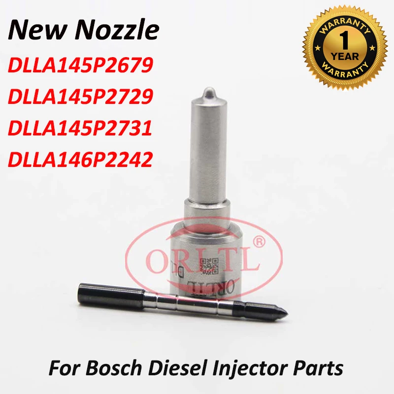 Diesel Fuel Injector Nozzle DLLA145P2679,DLLA145P2729,DLLA145P2731,DLLA146P2242 For Bosch Type Diesel Injector Sprayer