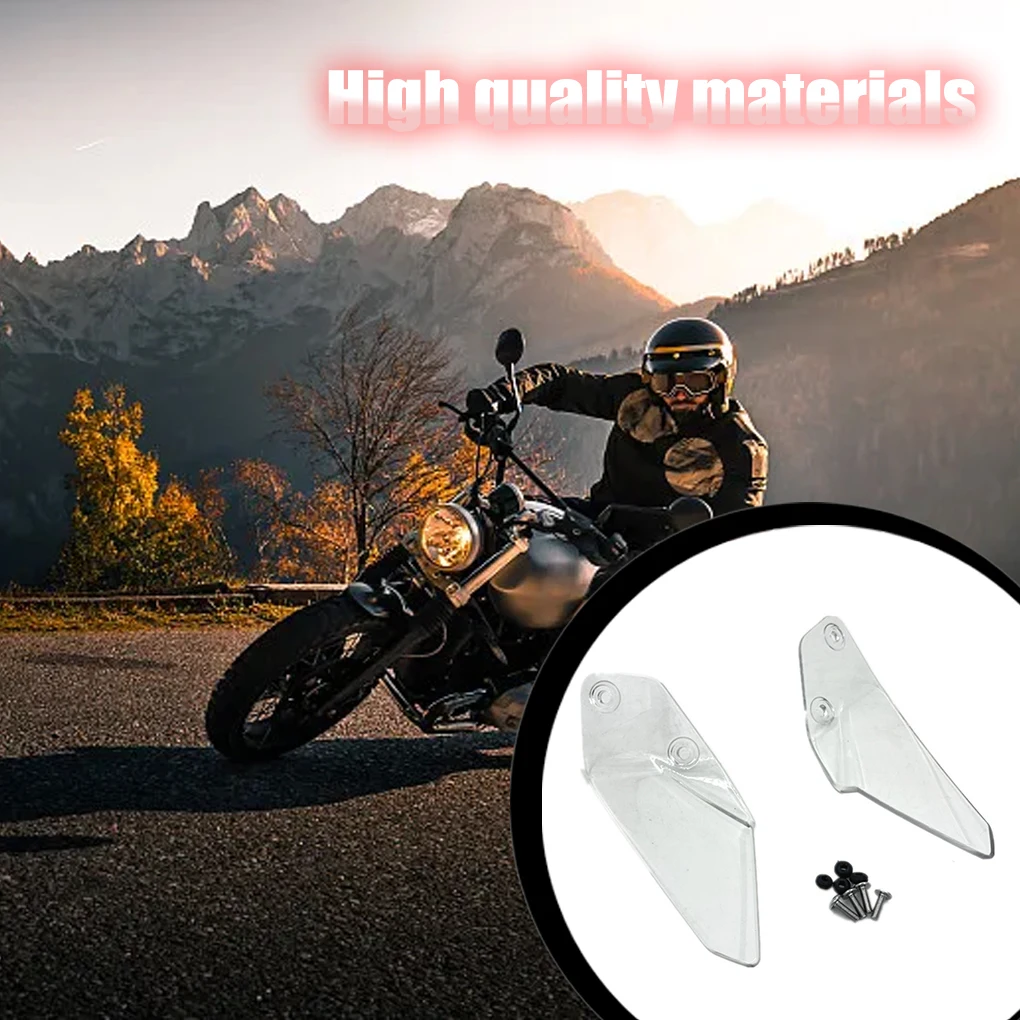 2pcs/set Easy-to-Install Wind Screen Deflector High Performance And Lightweight Stability Durability