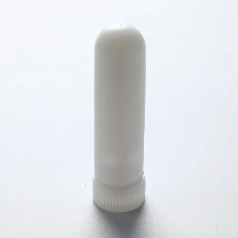 10 Stück Inhalator-Stick, ätherisches Öl, Aromatherapie, weiße Naseninhalator-Röhren, leer