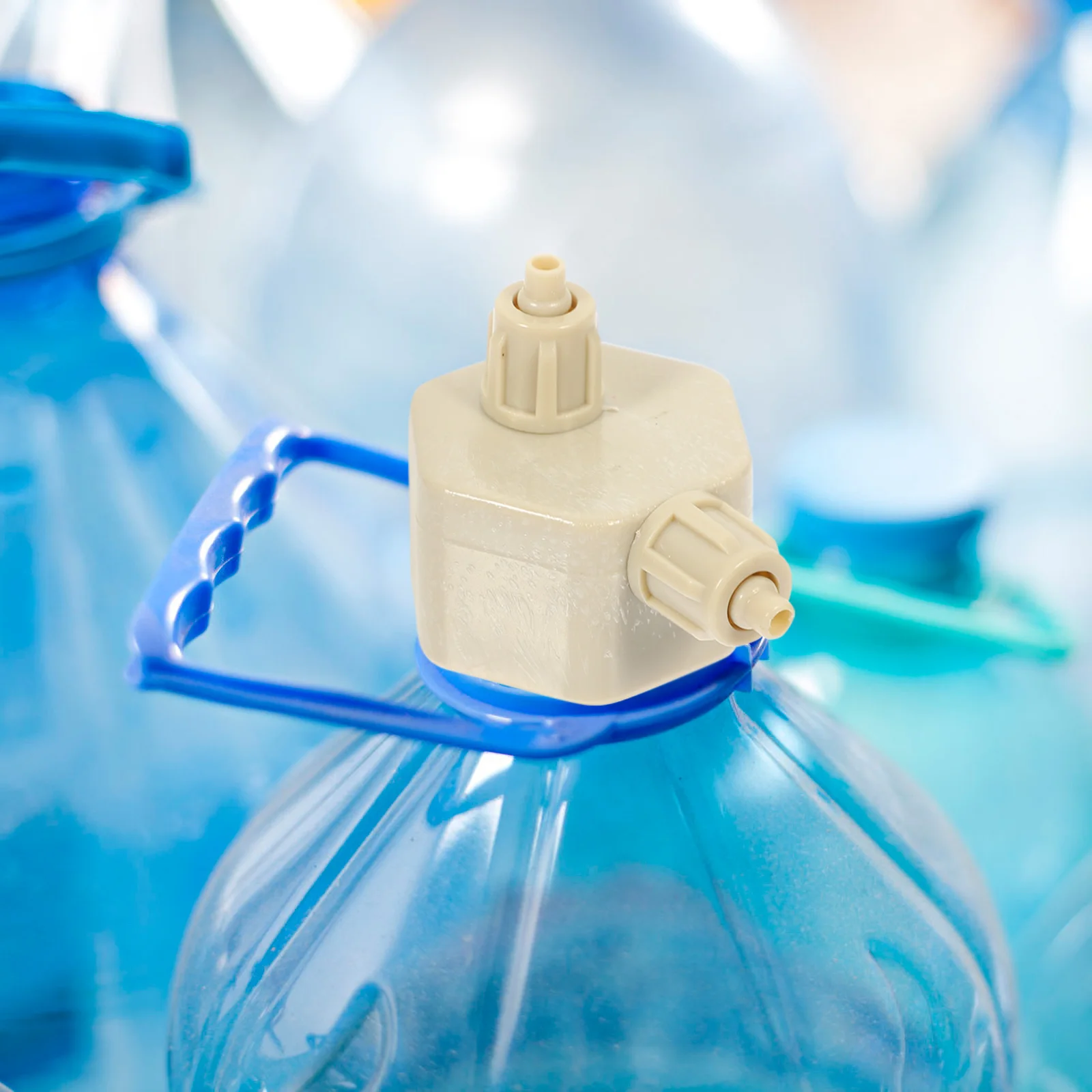 

2pcs CO2 Bottle Caps for Aquarium Supplies Portable Replacement Lids DIY Generator Practical Use Fish Tank