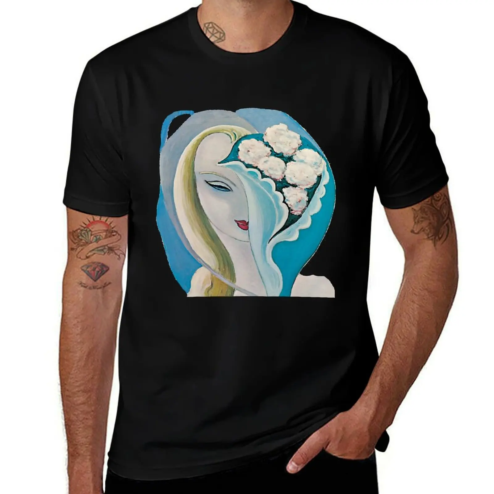 Laya Derek and the Dominos T-Shirt Stain Resistant Casual Tee