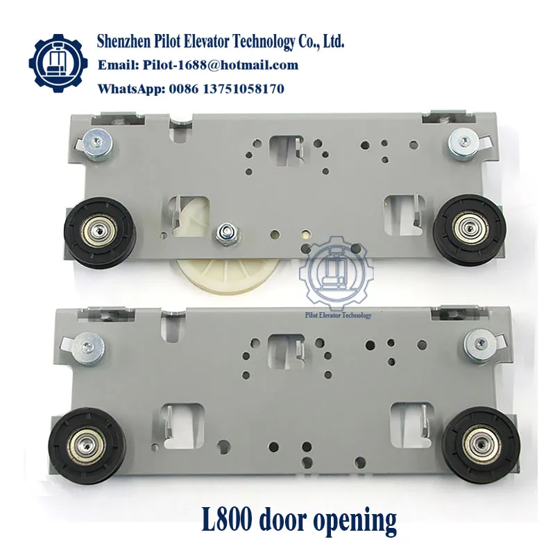 For OITS FUJI Elevator Parts 800 900 Door Opening Elevator Door Hanging Plate Giant KONE Car Hall Door 57 Door Hanging Wheel