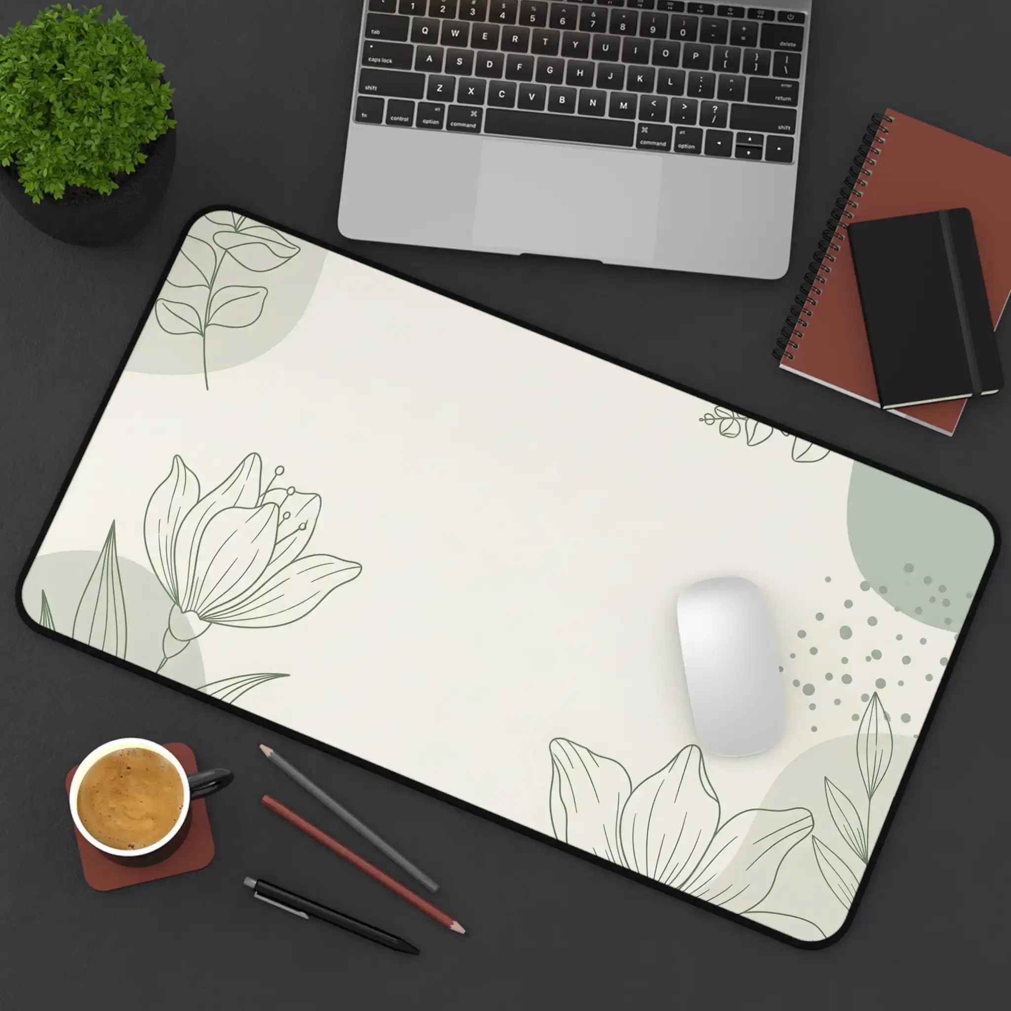 Minimalist Style Deskmat,non-slip and Waterproof Gaming Mousepad,office and Gaming Desk Decorative Mat,perfect Gift for Friends.
