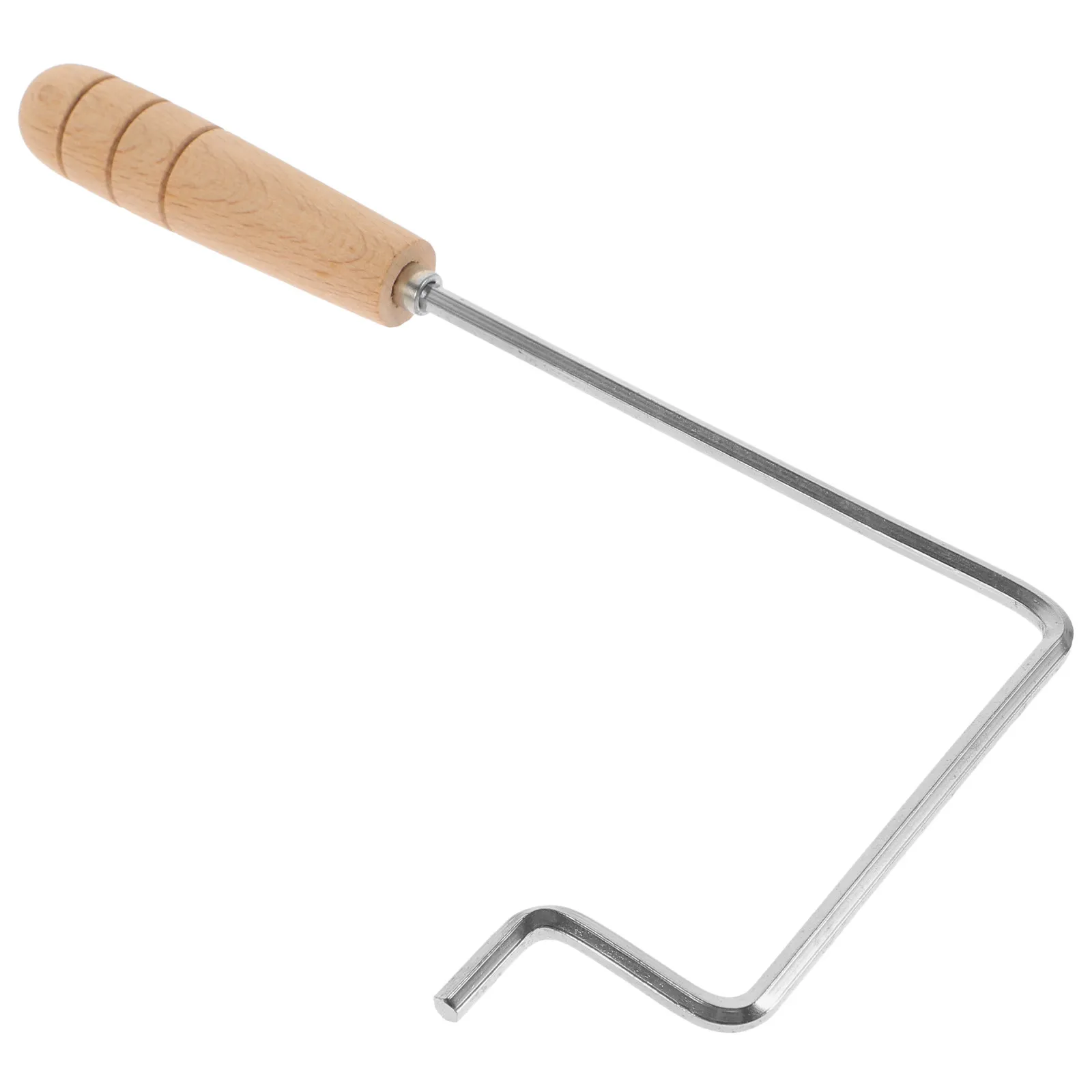 

4Mm Truss Rod Wrench for Guitar Adjustment Folk Classical Guitar Metal Hex Tool with Comfort Wooden Handle Long Service Life