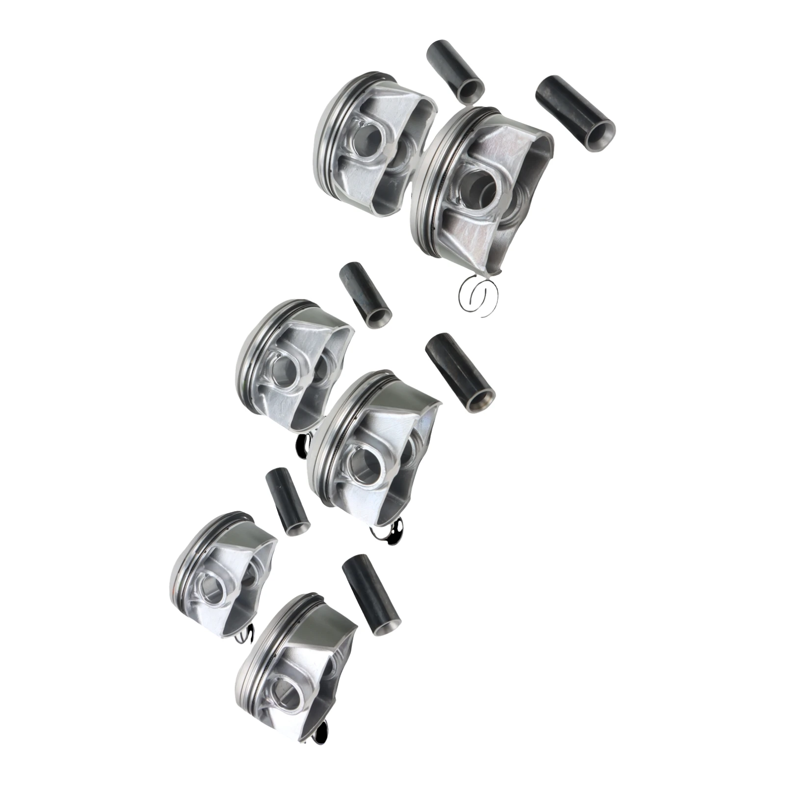 94610306007 94610306107 94610306119   6 SZTUK części samochodowych Zestaw pierścieni tłokowych STD Φ96mm Do Porsche Macan Panamera S 4S 3.0T V6 970 95B