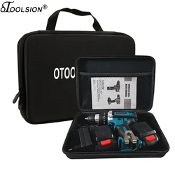 OTOOLSION Tool Bag Electril Screwdriver Suitcase Cordless Drill Storage Toolkit Power Tools Handbag Multifunction Woven Bag