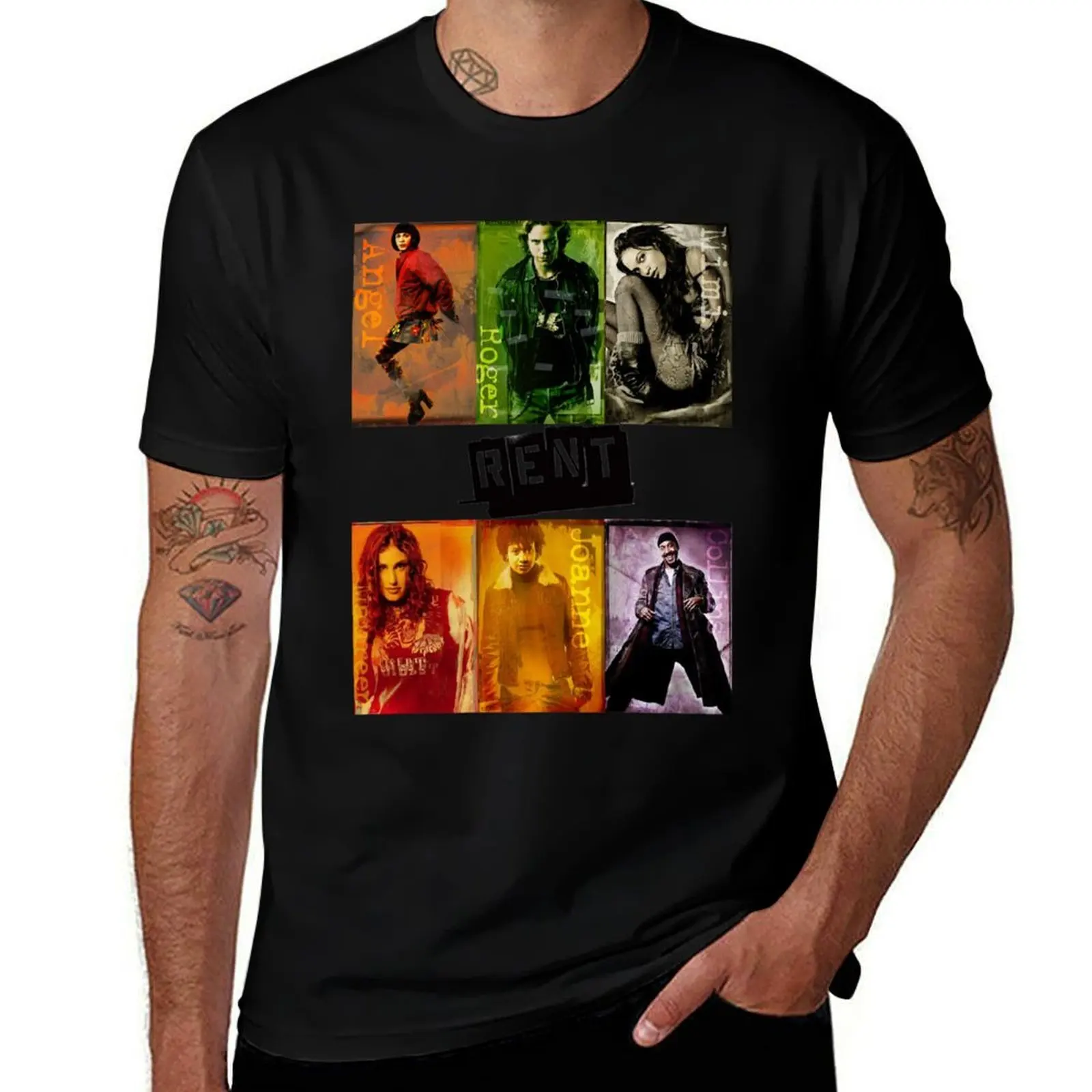 

Rent the Musical T-Shirt man t shirt graphic t shirt for man T-Shirt