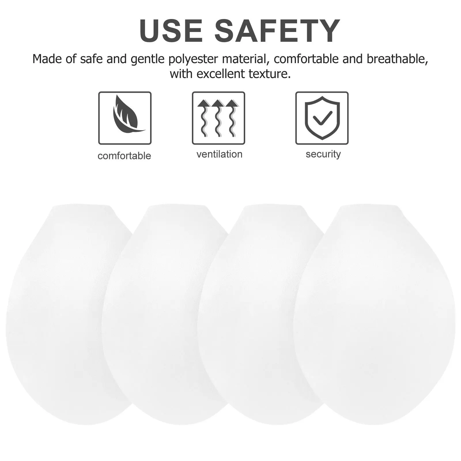 

4Pcs Underwear Pad Bulge High Grade Material Lightweight Flexible Full 3D Expandable Cup for Nightclub Stage