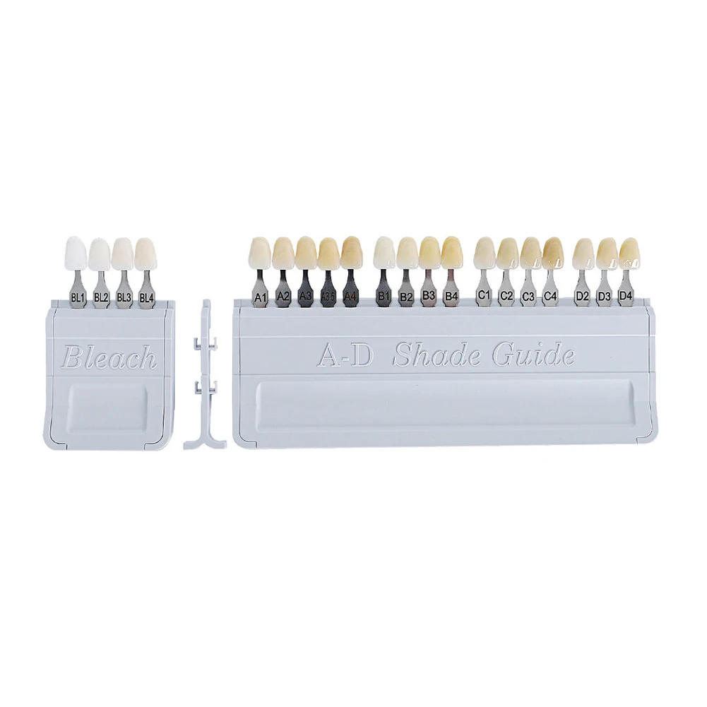Ivoclar Dental Shade Guide Crown Restoration Bleach Comparator Porcelain Plate Prepared Teeth Gingiva Composite Resin Toothguide view 2