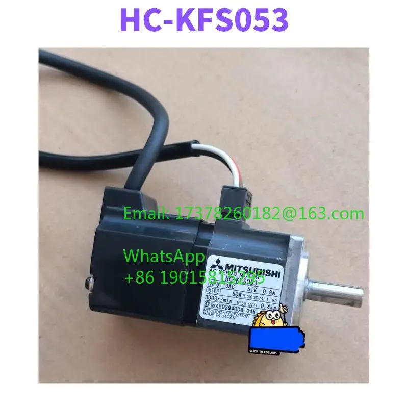 

HC-KFS053 Used Servo Motor Tested OK