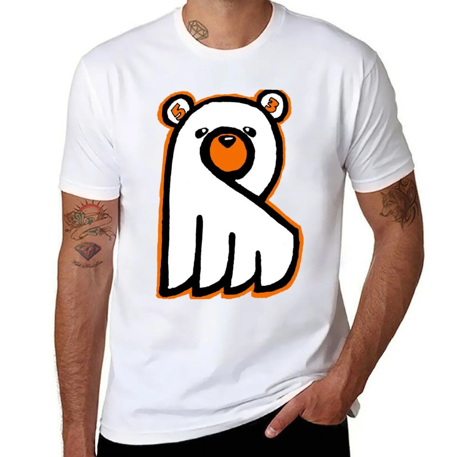 

Ghost Bear IV T-Shirt funny t shirts cotton essential t shirt T-Shirt