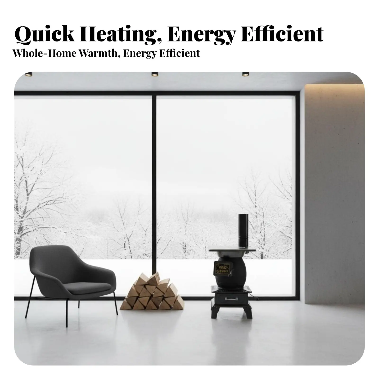 

Утолщенная чугунная печь, многотопливная, для отопления дома и приготовления пищи, энергоэффективная, герметичная, с комплектом аксессуаров