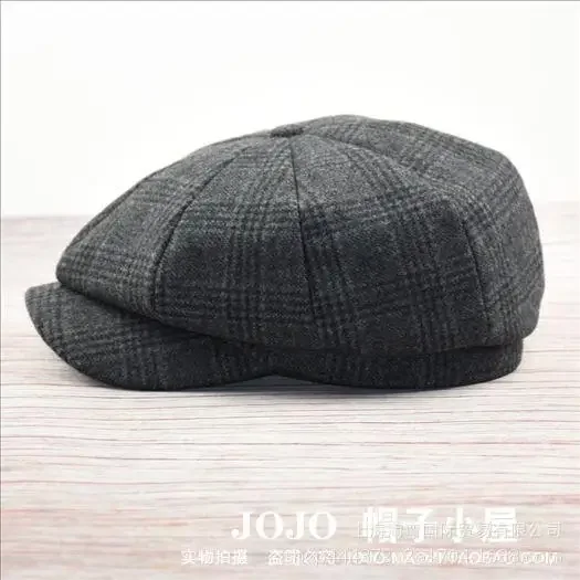 Oohmy Männer klassische Newsboy Gatsby Hut für kleinen Kopf und großen Kopf Oversize Plus Size Blend Wolle Vintage Flat Ivy Cabbie Cap Geschenke – Detail 28