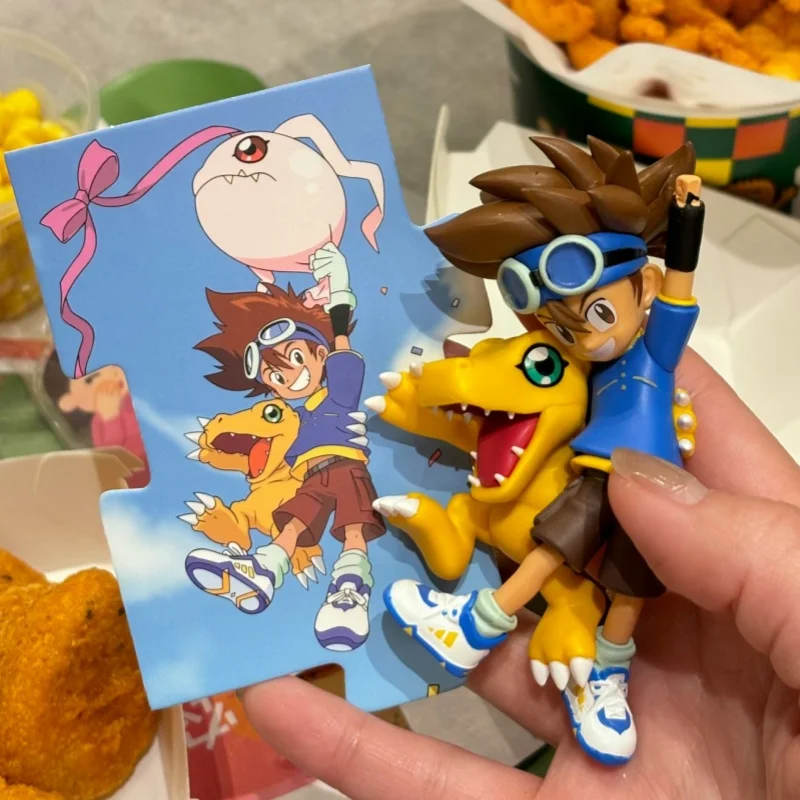 

Digimon Balloon Adventure 25th Anniversary Commemorative Doll for Children Handmade Play Toy Trendy Blind Box Gift
