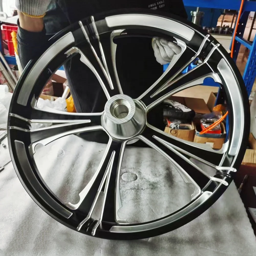 

30" 32" Big Wheel Bagger Forged Fit Harley Front Wheel Rim for Harley Davidson Touring Road Glide Street Glide Custom Show Bike