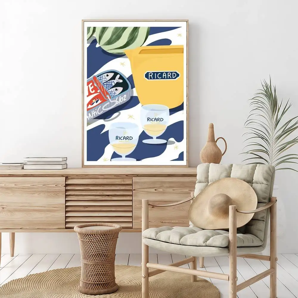 Classic Vintage Posters HD Quality Wall Art Retro Posters for Home Room Wall Decor Anime R-RicardES Beer view 3