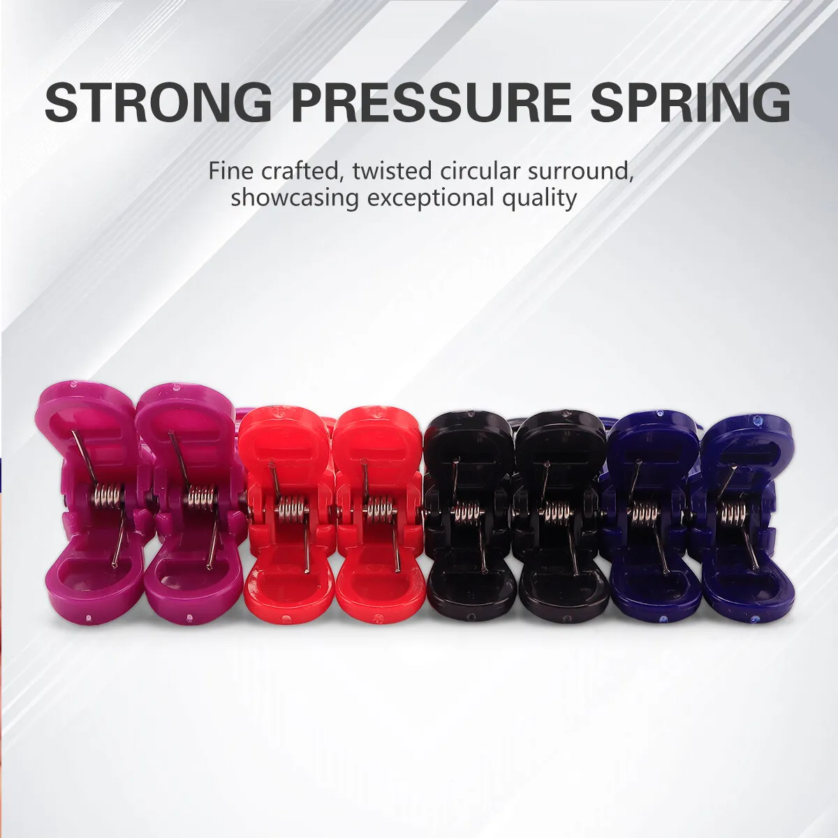 6 pçs jacaré grampo de cabelo profissional grampos de cabeleireiro plástico garra de cabelo barbeiro salão estilo grampos de cabelo acessórios para o cabelo