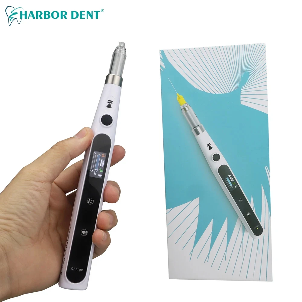 

Dental Anesthesia Syringe Painless Electric Wireless Local Anesthesia Injection LCD Display Dentistry Tools