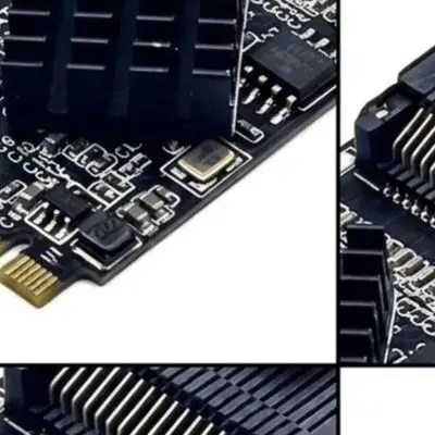 For M.2 For Nvme To SFF-8087 Expansion Card 4 Port 6Gbps For Sata Adapter With Heatsink For Windows For Linux Server Storage