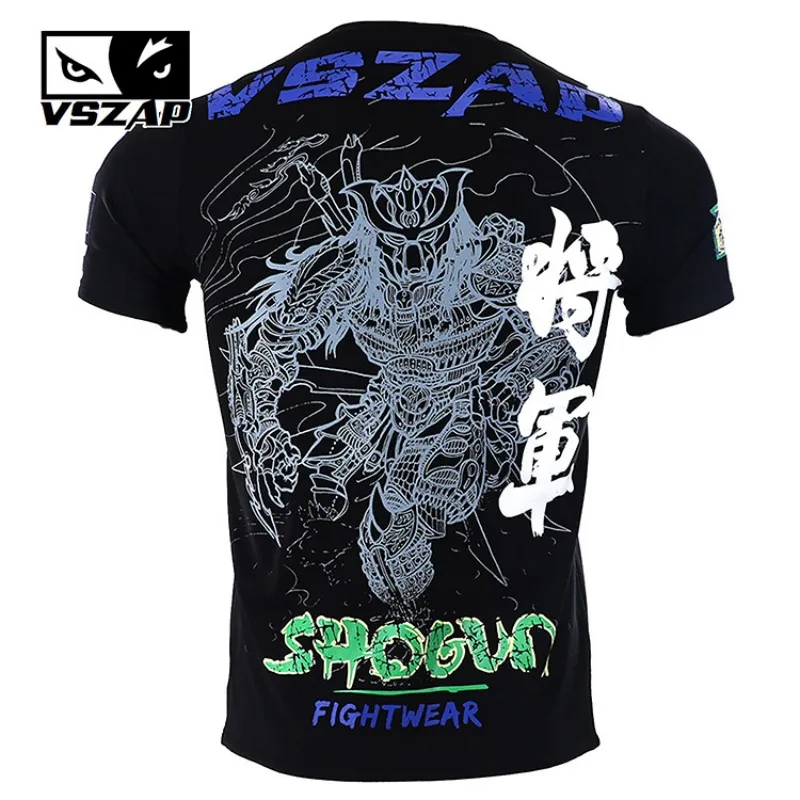 

Футболка с коротким рукавом Vszap Thai Boxing Fight Shogun General Mma Fitness Man