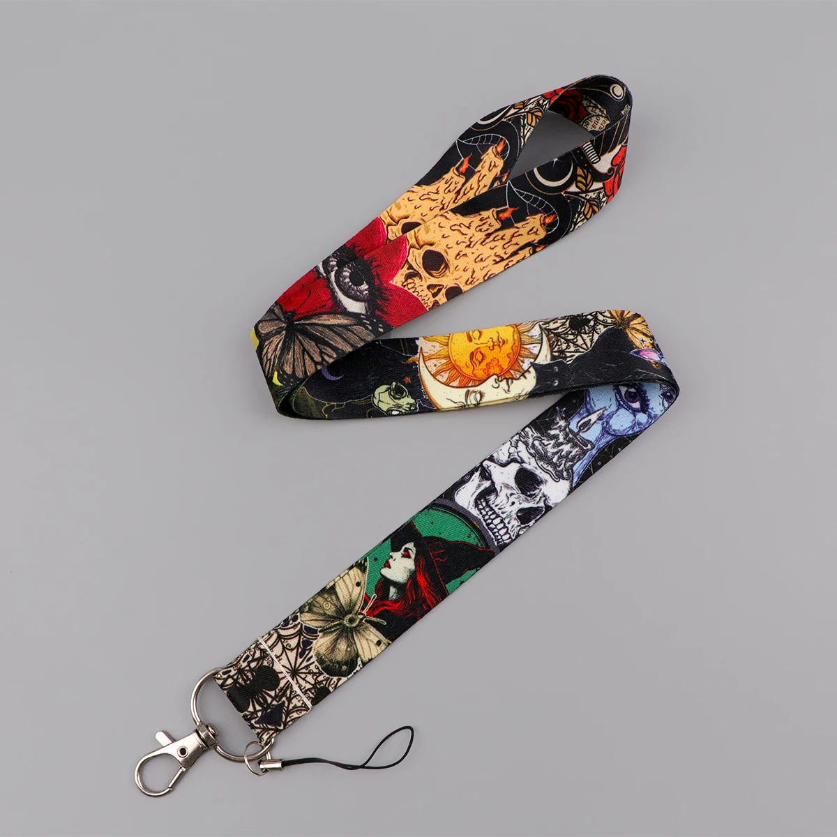 

Брелок на шейный ремешок «Солнце и Луна», винтажный ремешок, держатели для кредитных карт, брелок для ключей, подвесная веревка «сделай сам», аксессуары для телефонов