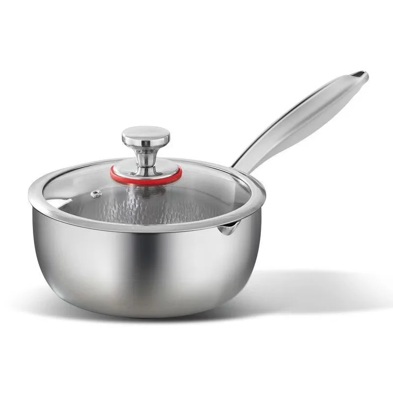 

Сковорода из чистого титана DSA, бытовая, без покрытия, антипригарная, для индукционных и газовых плит, специальная для супов и молока.