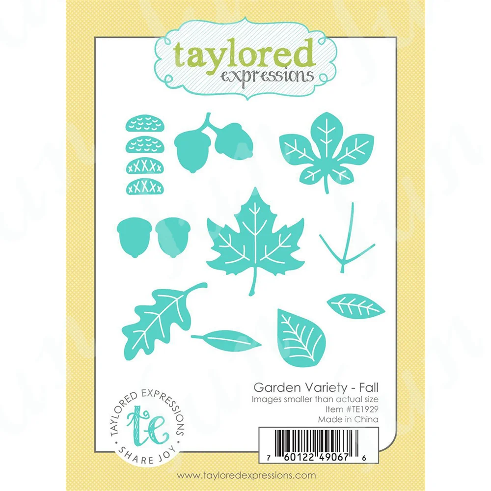 

Garden Variety Fall Metal Cutting Dies for DIY Scrapbooking Crafts Die Cuts Stencils Photo Album Template Handmade Decoration