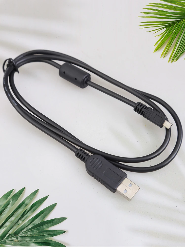 1 متر كابل بيانات أجزاء الكاميرا 8 دبوس USB كابل بيانات استبدال الملحقات المحمولة لنيكون أوليمبوس بنتاكس سوني باناسونيك سانيو #6