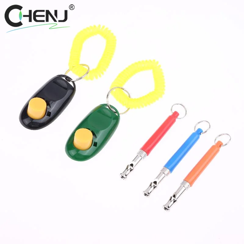 1pcs Pets Discipline Supplies Adjustable Dogs Training Whistle With Rope Stop Barking Ultrasonic Sound Flute Silent Control Tool