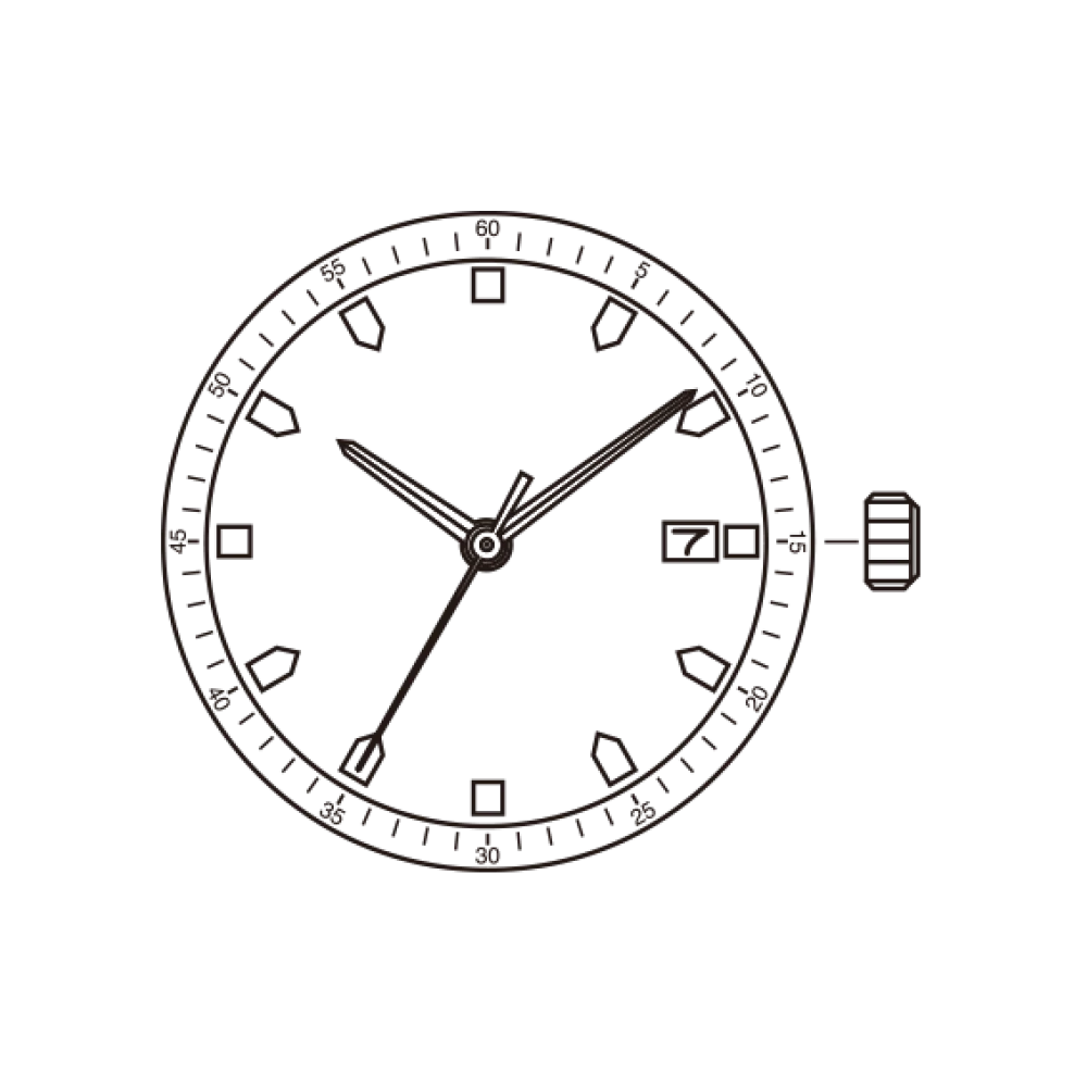 Sp28 حركة الصينية sunon sp28d-3 حركة الاجتياح الحركة الثانية مع تاريخ نقل نفس حركة الآلات استبدال 2115 حركة