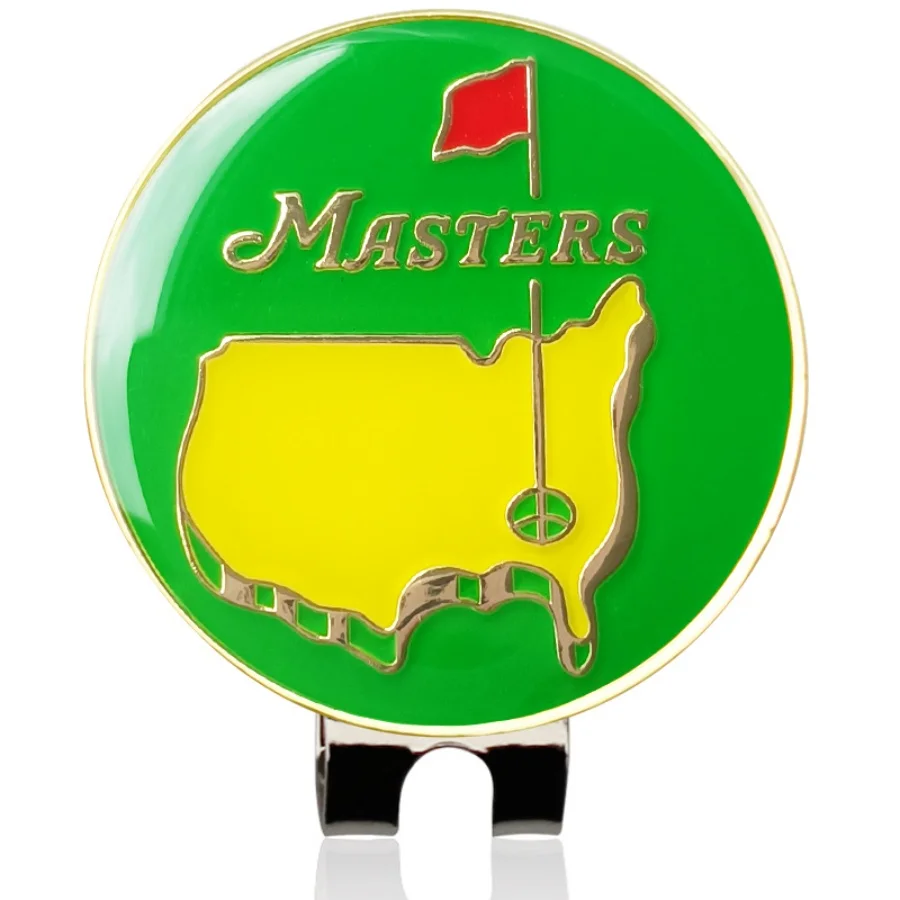 Golf Ball Marker Golf Hat Clip Magnetic Alloy Marker Golf Accessories Gift For Golfers