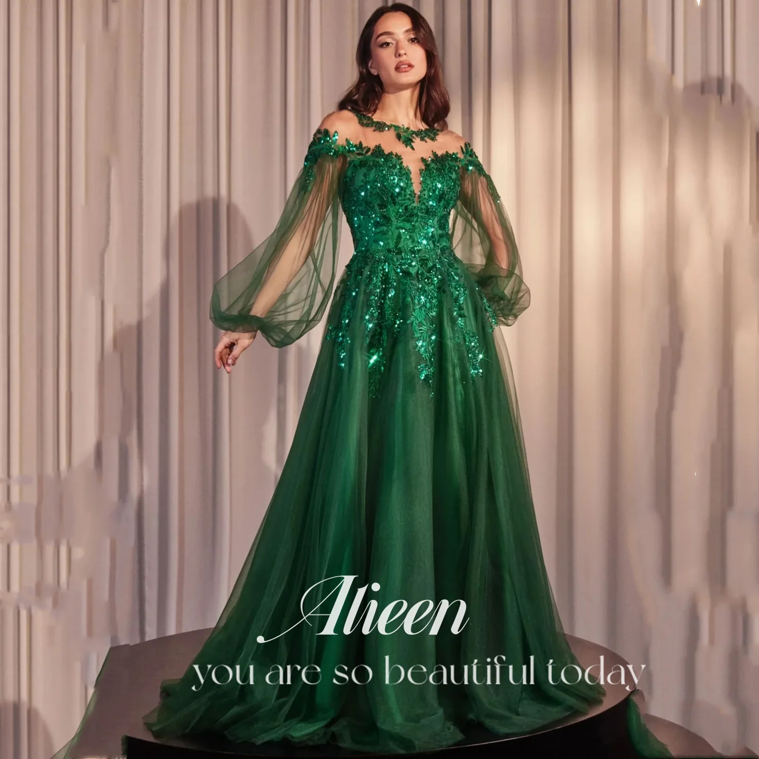 

Aileen Customized Luxurious Women's Evening Dresses for Special Occasions Satin Off-shoulder Women's Luxury Evening Dress Brand