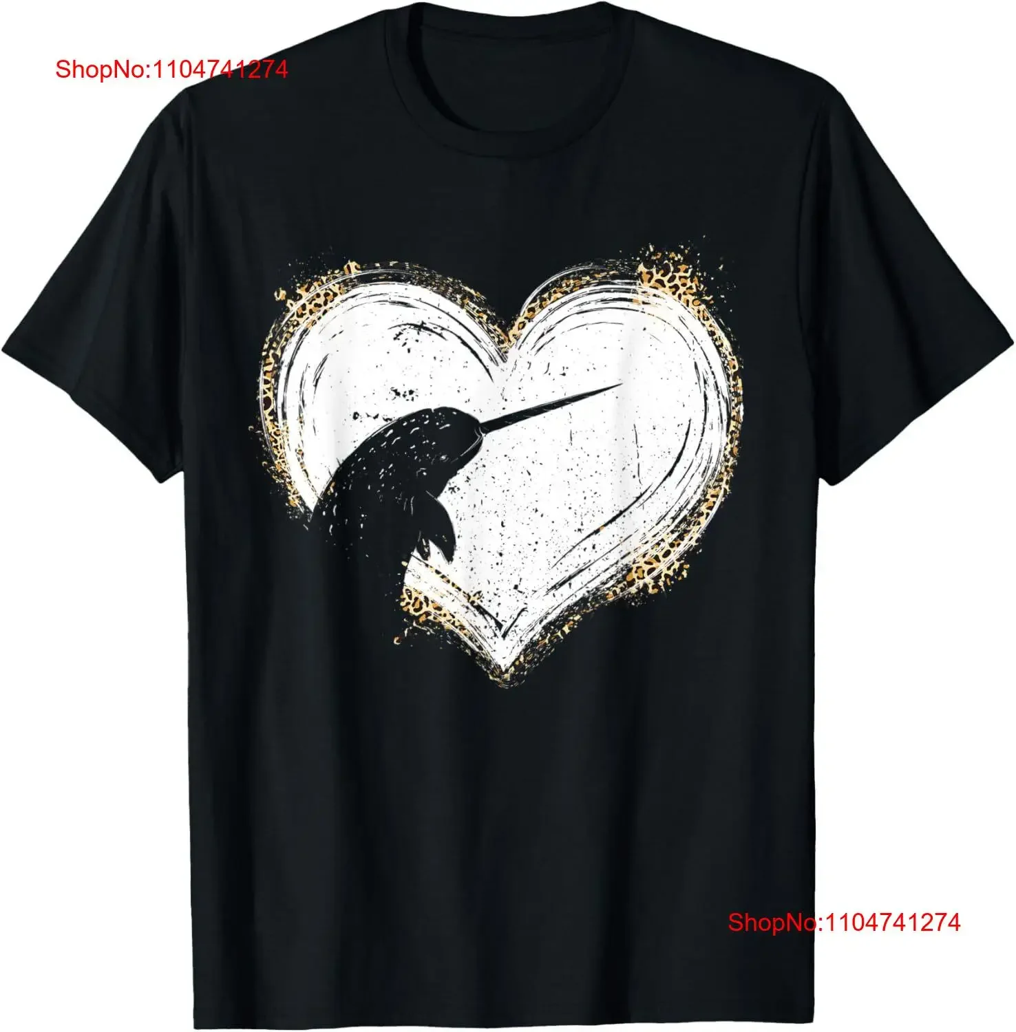 

Детская леопардовая футболка Narwhal Lover Marine Diver для мальчиков и девочек, винтажная стираная дизайнерская одежда для дома, слегка растянутая мода