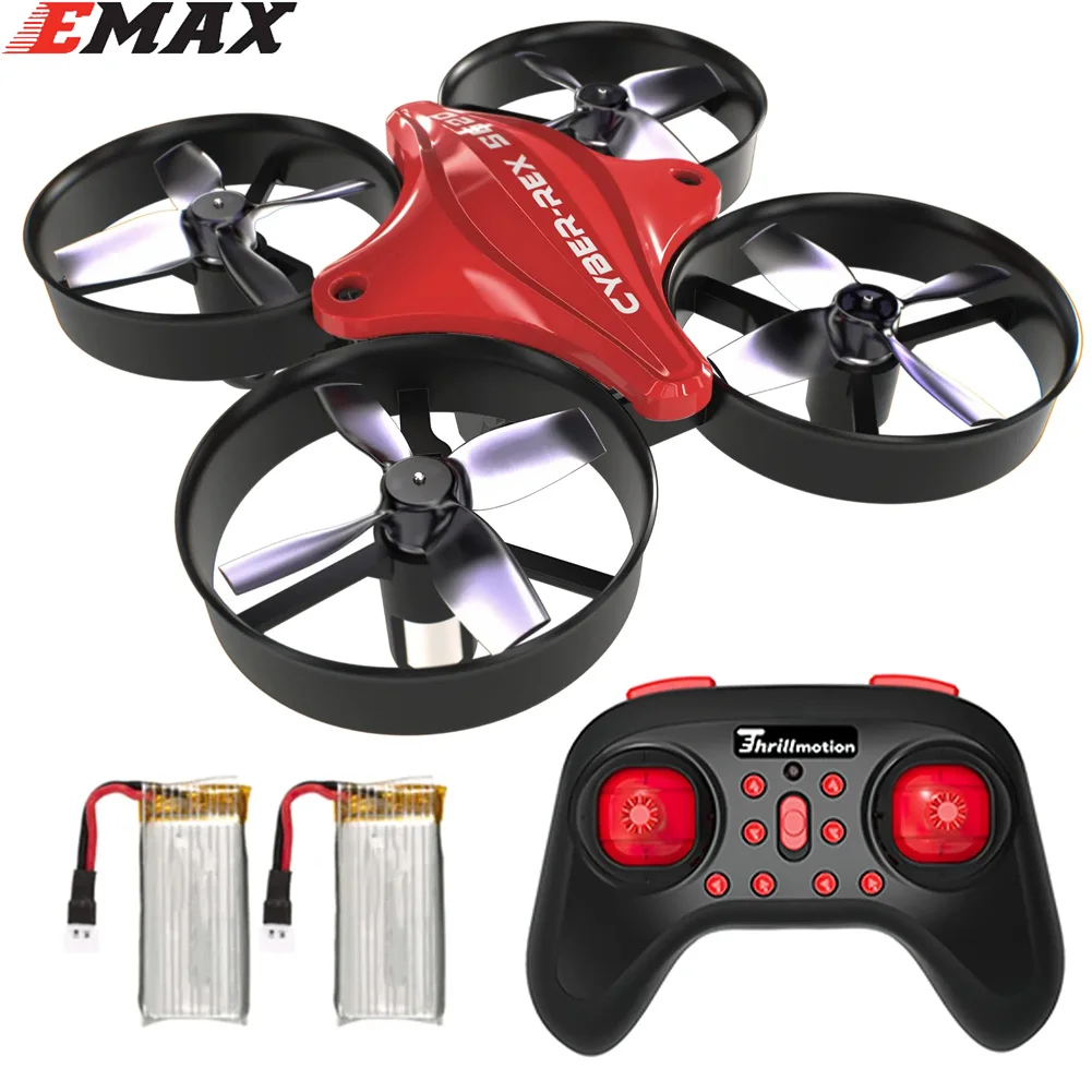 EMAX Cyber-Rex S620 Mini Drone RC Quadcopt with Controller Headless 360 Flip Mode 3 Speed Push to Fly Toy Children's Day Gift