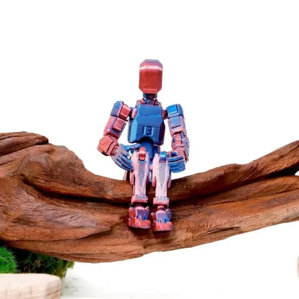 ตุ๊กตาข้อต่อหลายจุด 13 ข้อต่อ ของเล่นฟิกเกอร์ ตุ๊กตาหุ่นจำลอง 13 ข้อต่อ ฟิกเกอร์แอคชั่นพิมพ์ 3 มิติ โมเดลตุ๊กตาขยับได้ หุ่นจำลองพิมพ์ 3 มิติ