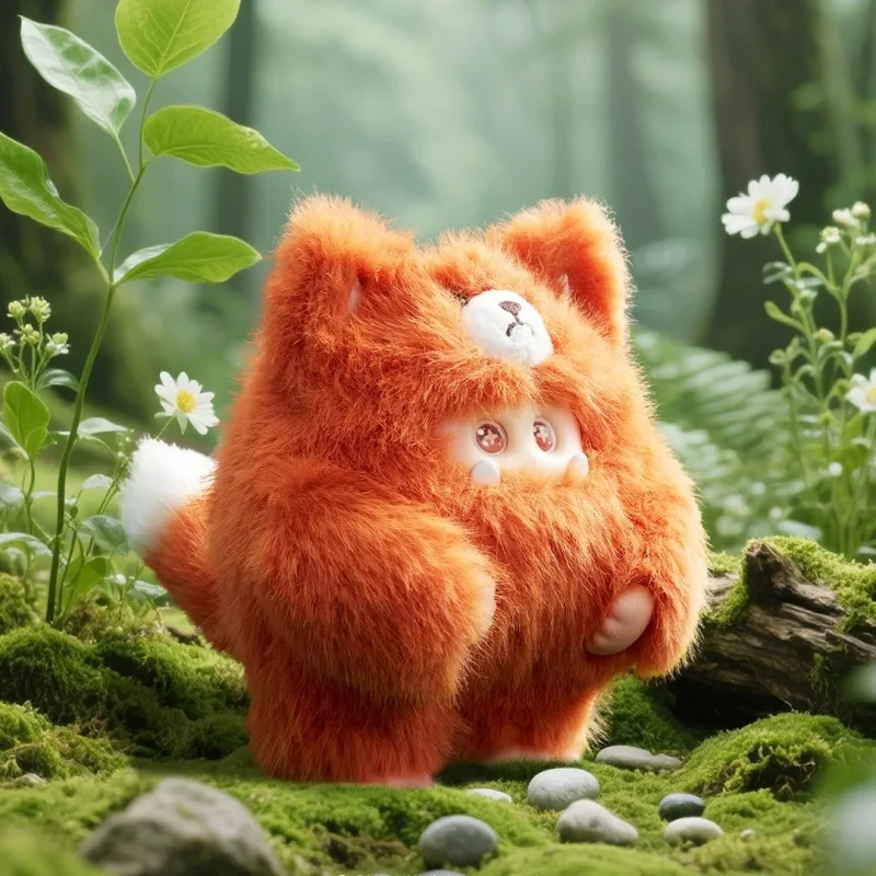 Echte OHKU Fluffy Monster 2. Generation Furry Forest Series Vinyl-Plüsch-Blindbox, Weihnachtsgeschenk für Männer und Frauen, 2025