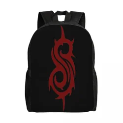 Benutzer definierte Slip knots Schwermetall Rucksack für Frauen Männer wasserdichte College School Rock Musik Tasche drucken Bücher tasche