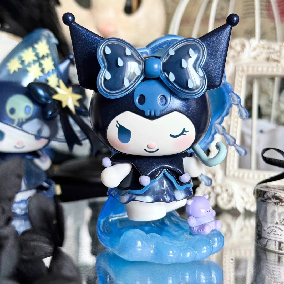 Toptoy Sanrio Witch's Grand Ceremony Kuromi Figure Blind Box Trendy Desktop Decorations Collectible Toy for Girls Surprise Gift
