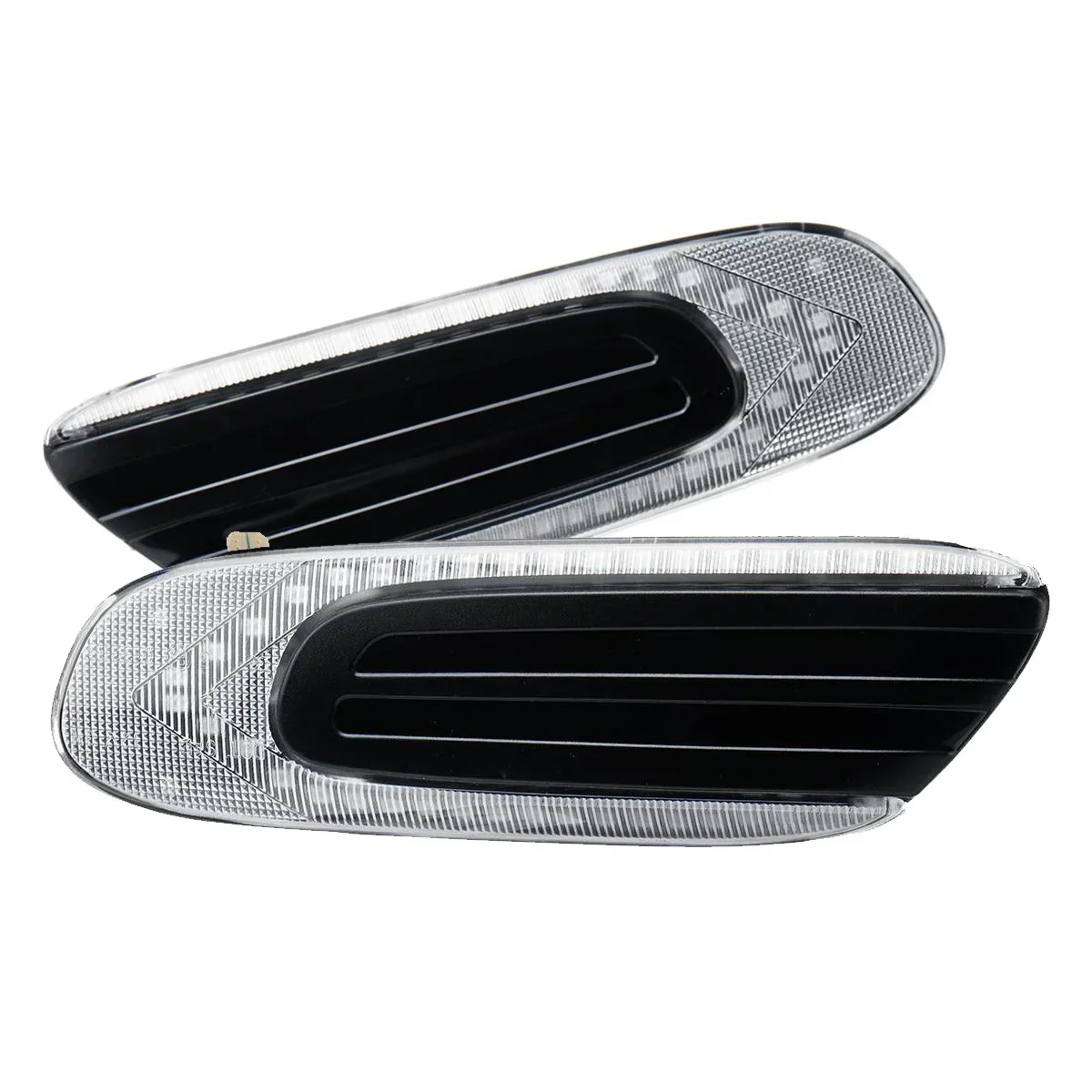 

12V Panel 1 Pair Dynamic Side Repeater Day Light LED Flowing Side Marker Lights Turn Signal Lamp For MINI COOPER F55 F56 F57